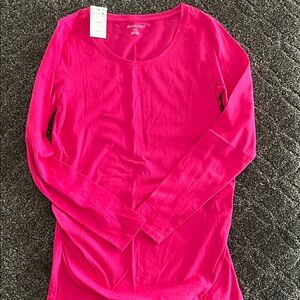 BumpStart Women's Fuchsia Long Sleeve Top